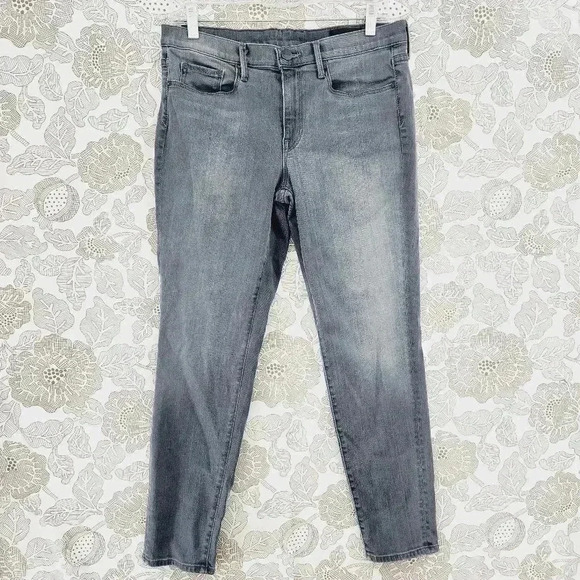 Vince Mason Relaxed Rolled Gray Jeans Women's 28 - Picture 1 of 9